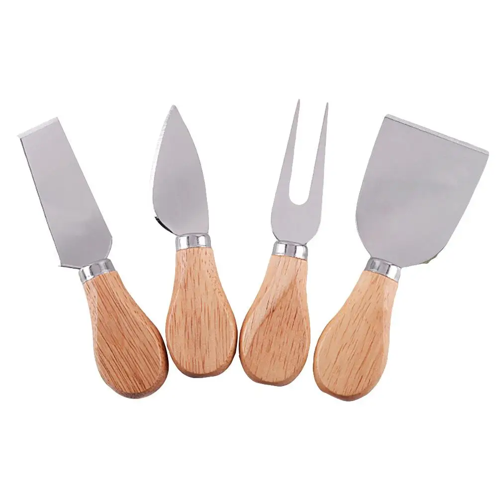 4 шт., сырный нож набор вилок Сырная лопатка нож для пиццы Slicer сэндвич варенье скребок шпатель для масла Кухня гаджет
