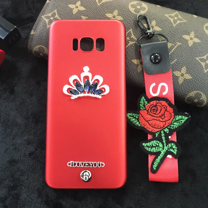 For Samsung galaxy s9 s8 note 9 j3 j5 2016 j7 neo a3 a5 a7 2017 j8 j6 Plus a6 a9 2018 a50 a70 phone case strap pendant Cover | Мобильные