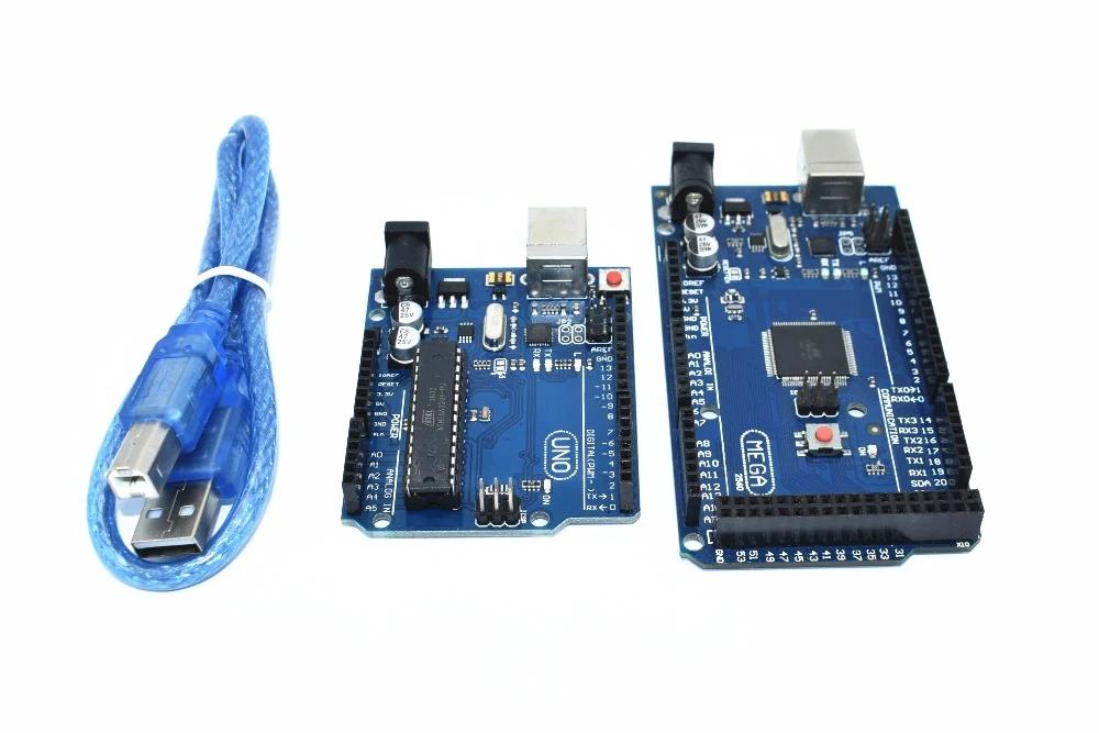 Стартовый комплект для arduino UNO r3 с MEGA 2560 /Lcd1602 I2C/фотосессия/кабель RC522/Dupont в