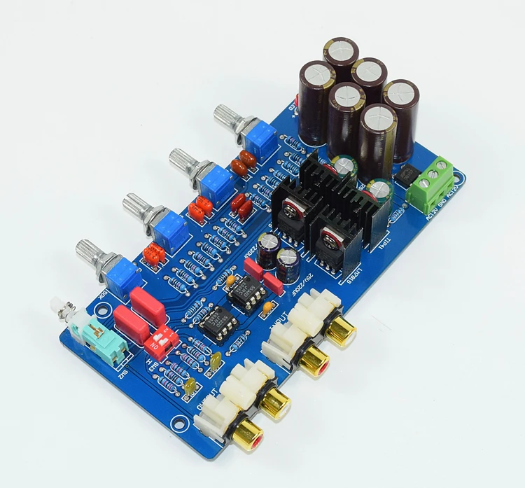 Предварительный усилитель звука breeze audio JRC5532 плата управления громкостью и тоном
