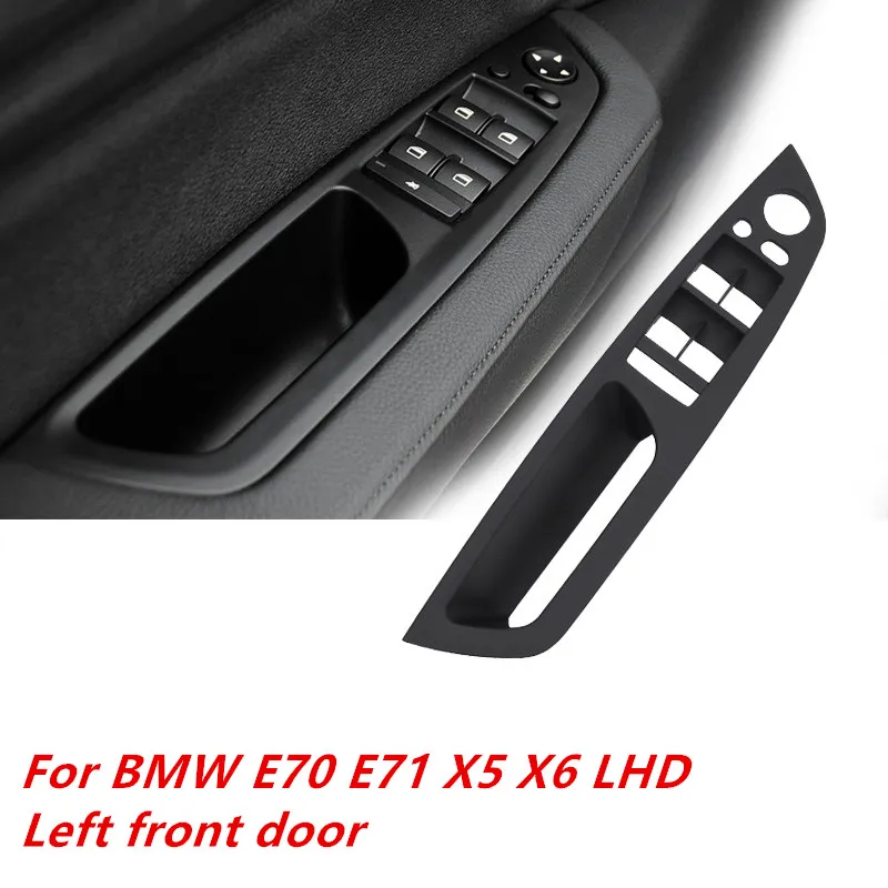 Черно-бежевый подлокотник автомобильный левый передний водительский сиденье LHD