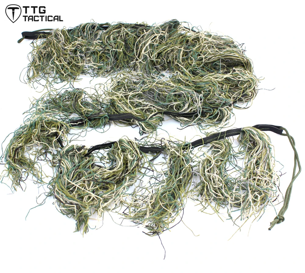 TTGTACTICAL Ghillie винтовка обертывание камуфляж снайперская для охоты страйкбол