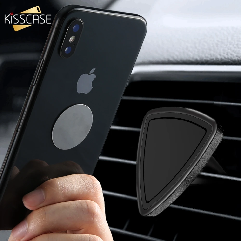 Магнитный держатель для телефона KISSCASE iPhone Samsung Galaxy с креплением на