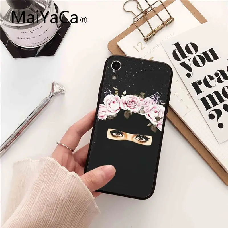 Maiyaca мусульман Gril/глаза на руку люксовый уникальный дизайн ч для iPhone 8 7 6 6S Plus X XS