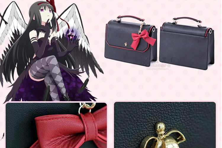 Puella Magi Madoka Magica Akemi Homura cosplay сумка через плечо японская Студенческая JK Униформа сумка женская сумка кавайная