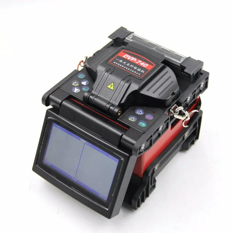 DVP-740 Fusion Splicer Машина для сращивания оптического волокна Multi-language Fusionadora Soudeuse Fiber FEDEX