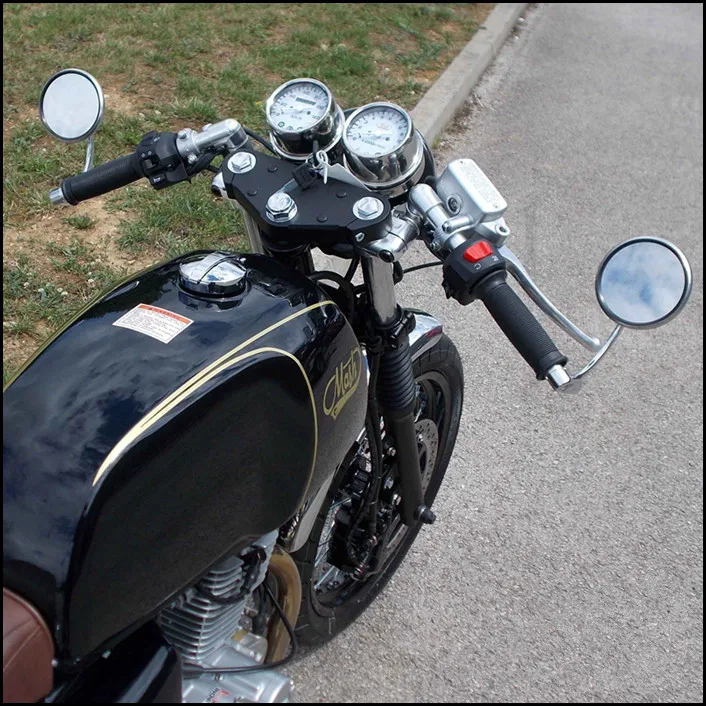 Винтажные мотоциклетные алюминиевые крышки топливного газа|Накладки и