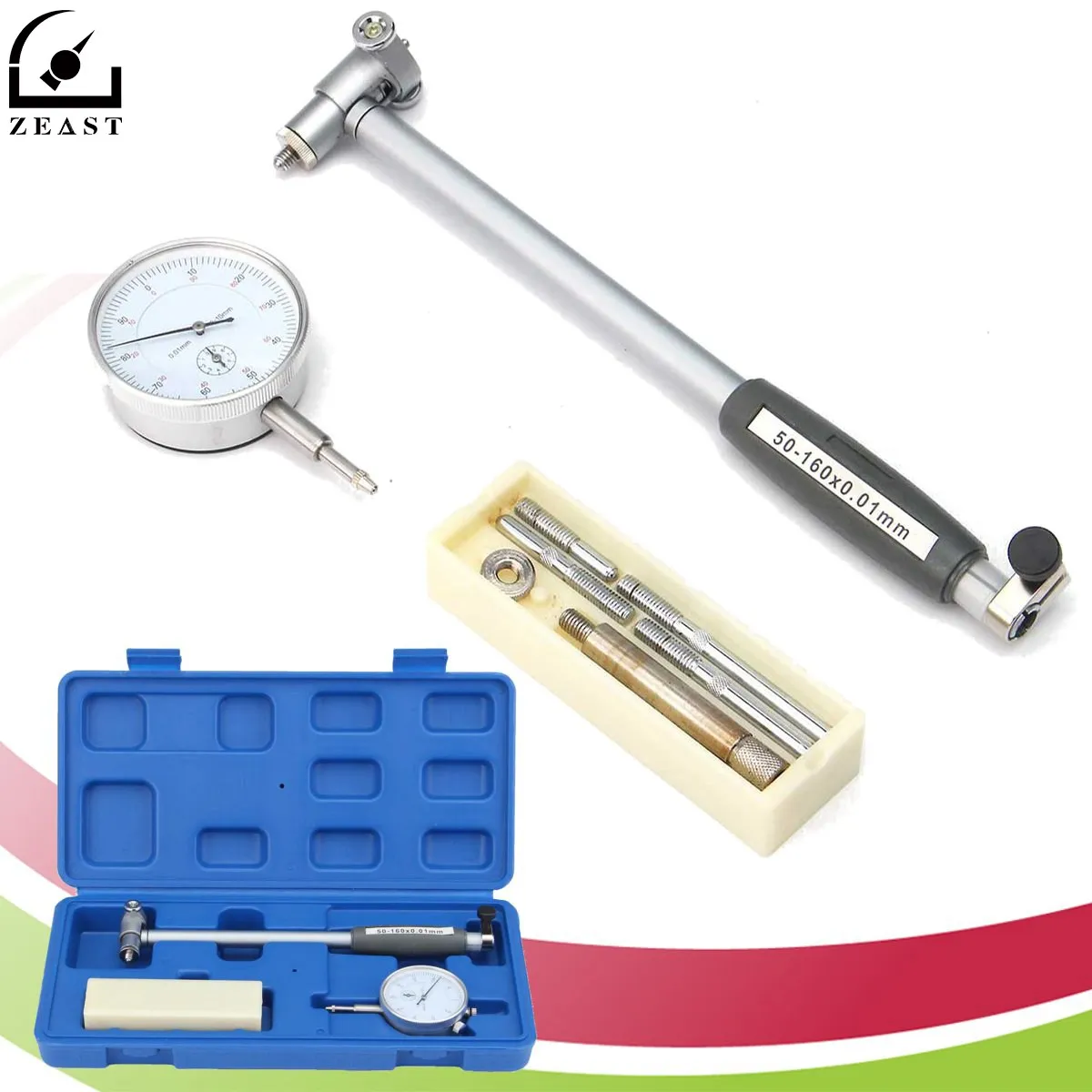 Двигатель циферблат стрелочный индикатор отверстие комплект диапазон измерения