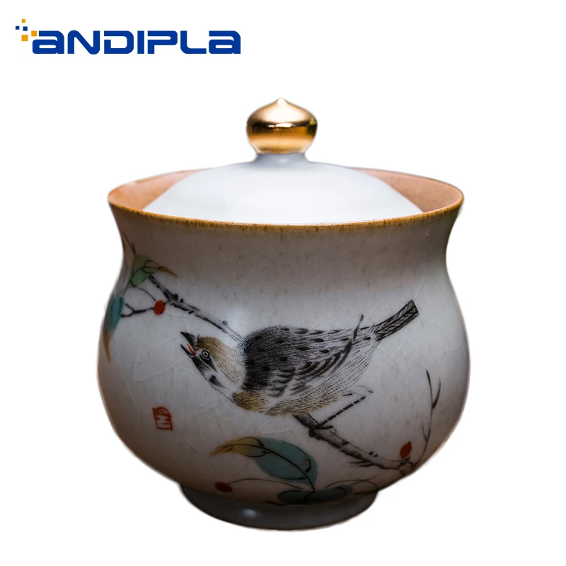 Чайный набор Jingdezhen ручная роспись винтажный рисунок керамика китайский чайный
