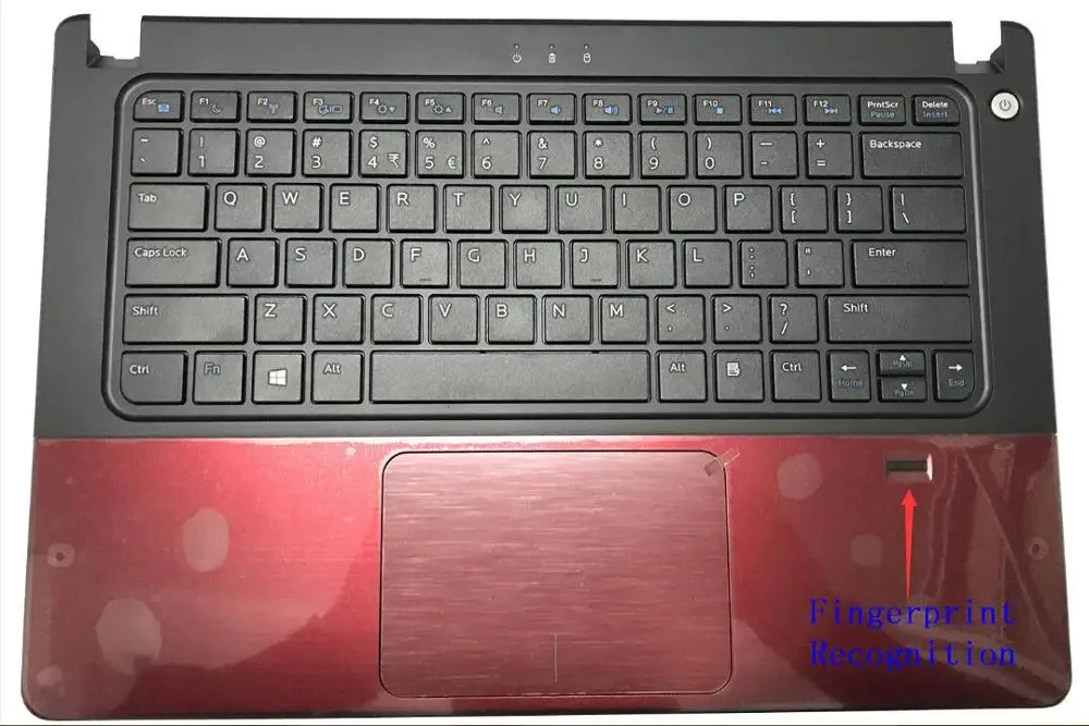 Palmrest Red 1 Чехол для Dell Vostro V5460 V5470 V5480 5460 5470 5480 14-5439 P41G ЖК-дисплей с реальным верхним/передним ободком/Упор для рук верхним/нижним основанием - Цвет: Palmrest Red 1