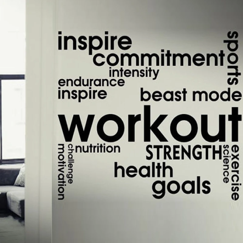 О тренировке буквы стикер стены s для гостиной компании виниловые наклейки фон