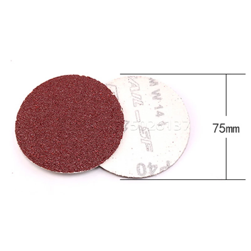 10 шт. абразивные диски для сухой шлифовки 3 дюйма|Абразивные инструменты| |
