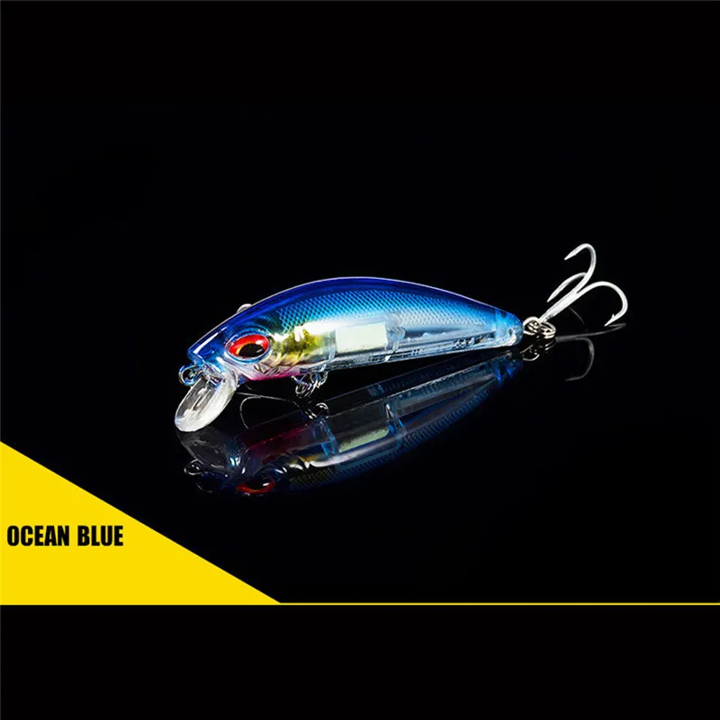 

Luminous Artificial Plastic Fishing Lure Baits Fishing Hard Bait Fishing Wobbler Lure Fishing Tackle Fishing Accessories