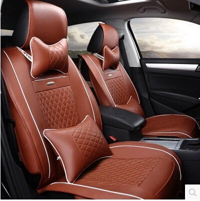 Высокое качество! Полный комплект чехлы сидений автомобиля для Audi A4 2015 прочный
