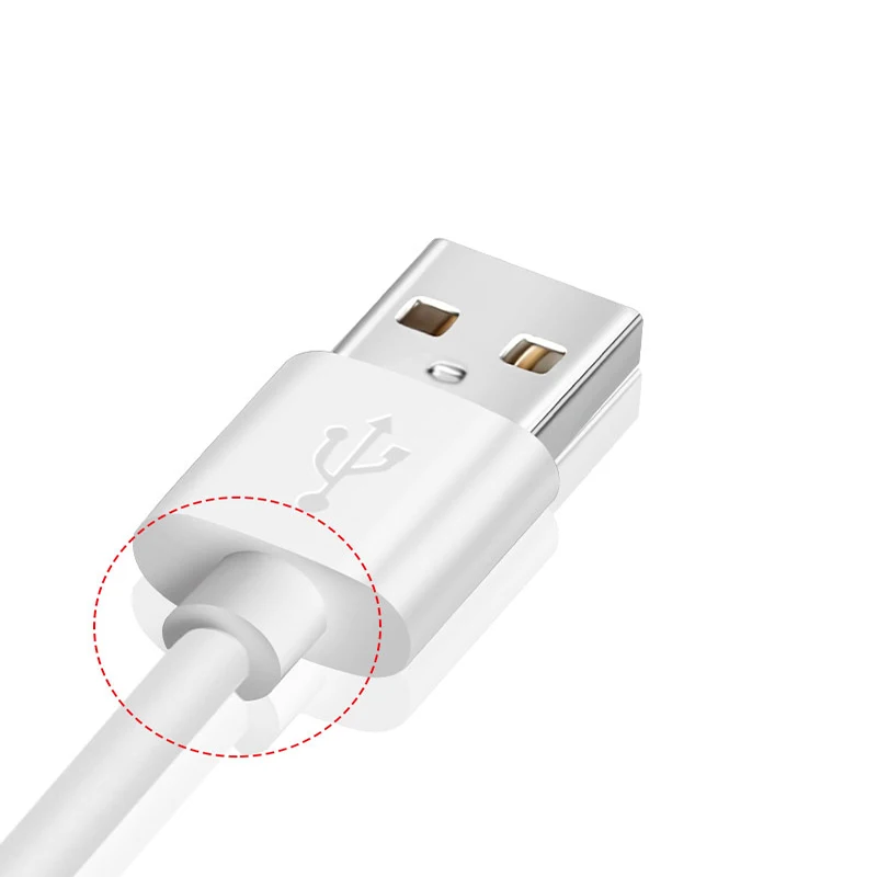 Оригинальный зарядный кабель Xiaomi Mi A1 USB type C белый питания для передачи данных и