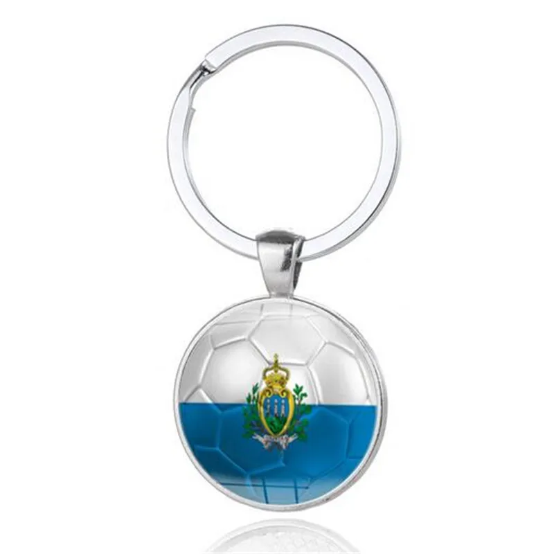 100 шт. брелок для ключей автомобиля флаги норвегии словакии украины словении