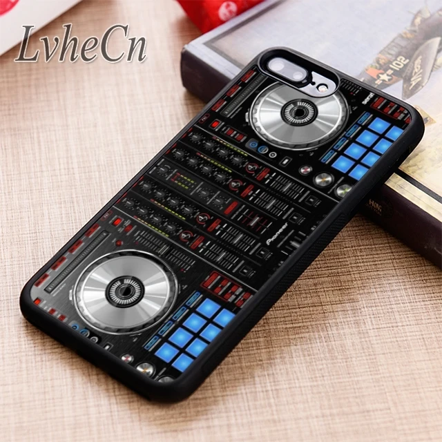 LvheCn DJ Decks phone Case cover For iPhone 14 5 6 6s 7 8 plus X XR XS max 11 12 Pro Samsung Galaxy S21 S22 ultra