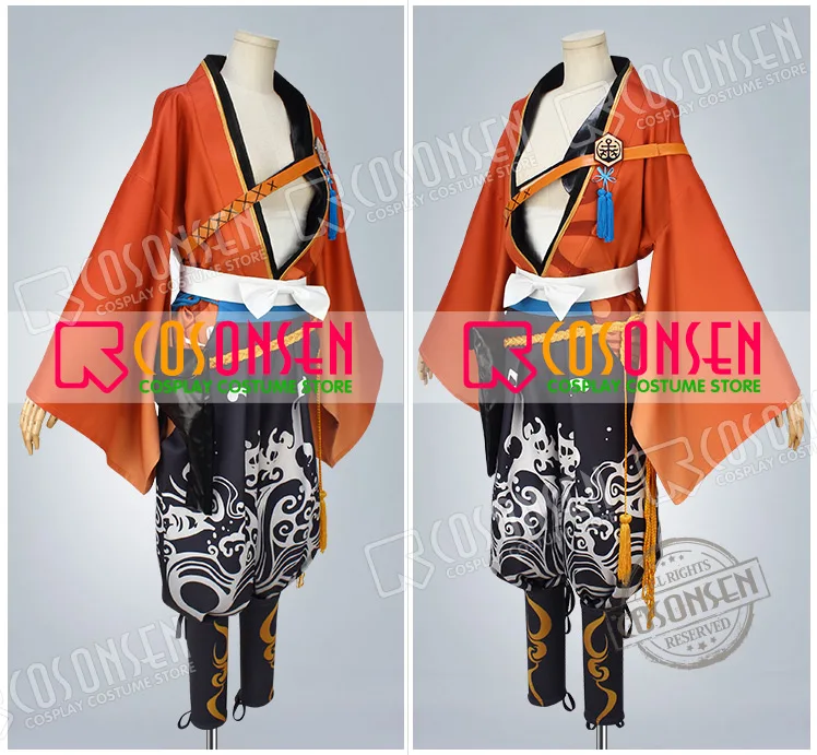 Костюм для косплея ONSEN Touken Ranbu Mutsunokami Yoshiyuki любого размера|cosplay costume|touken ranbucostume costume |