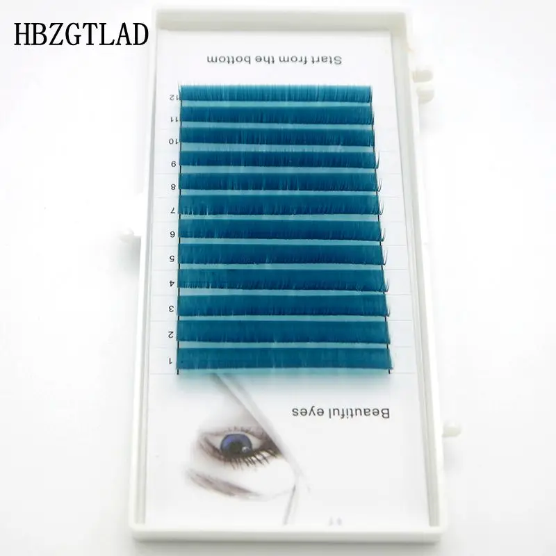Ресницы HBZGTLAD накладные C/D индивидуальные 0 07/0 1 мм 8/14 | Красота и здоровье