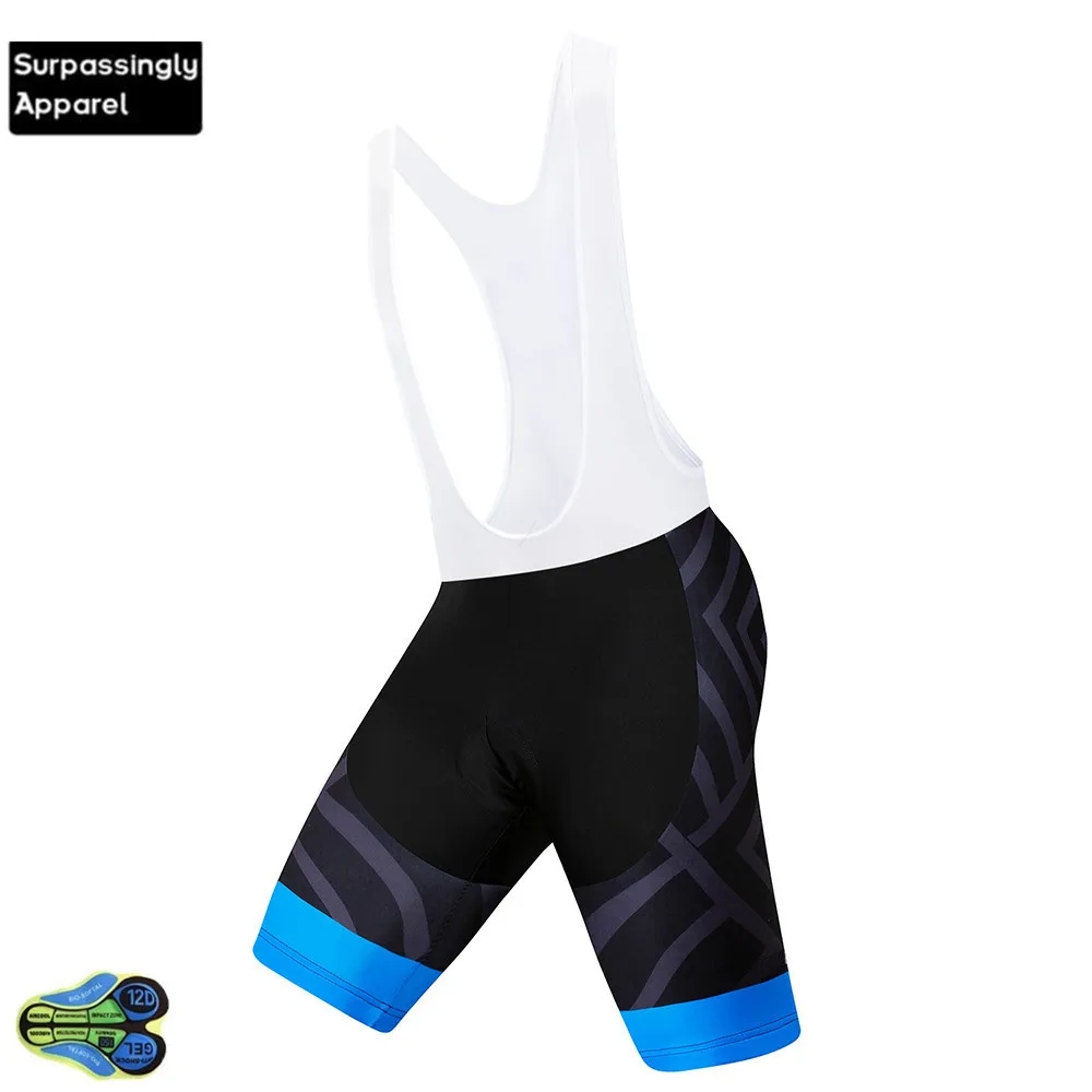 Мужские спортивные шорты Pro Team I велосипедные с гелевым подкладом и подтяжками на