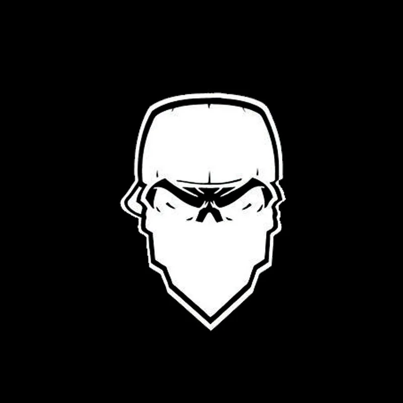 Стильная Гангстерская маска 10 6*15 2 см фотовиниловые наклейки интересный стиль