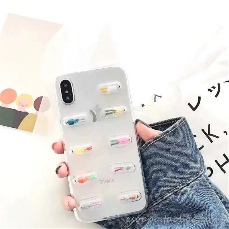 DISCASE милый 3D стерео таблетки чехол для телефона Huawei P20 P20Pro P20Lite простая смешная