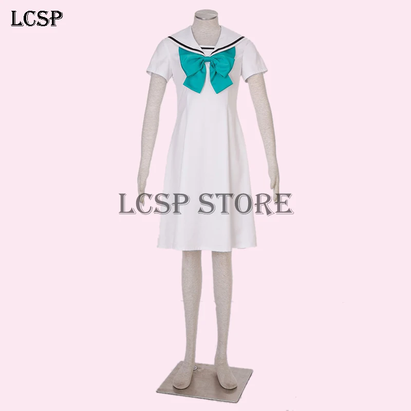 LCSP Card Captor KINOMOTO SAKURA Cosplay Costume Japanese School Uniform Suit Outfit Clothes Dress &amp Bow | Тематическая одежда