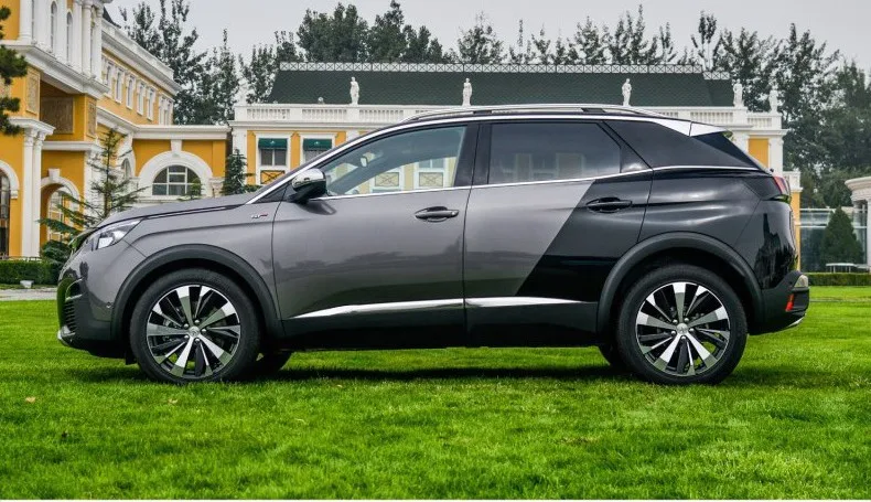 Для peugeot 3008/4008 автомобильный Стайлинг крышка детектор нержавеющая сталь отделка кузова, молдинг на боковые двери палочки полоски молдинг 4 шт