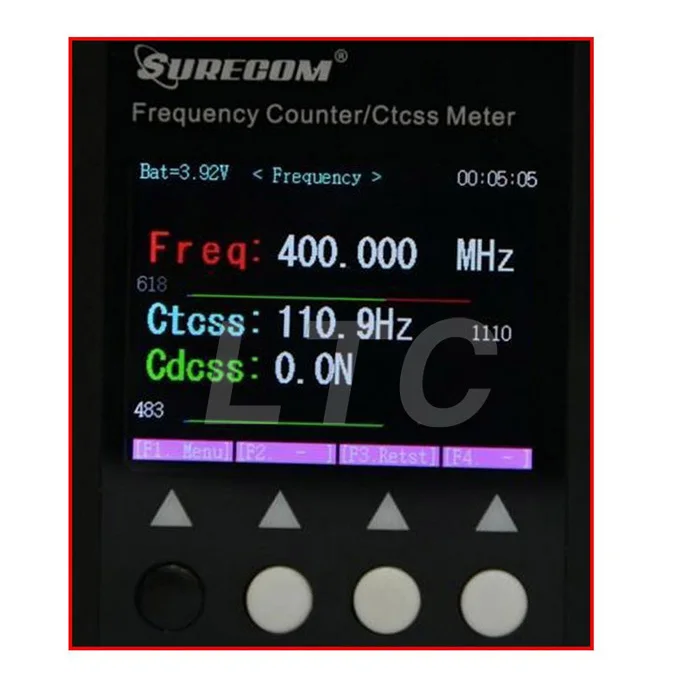 Счетчик частоты SURECOM SF401 Plus 27 МГц 3000 CTCCSS/DCS декодер для цифровой двухсторонней