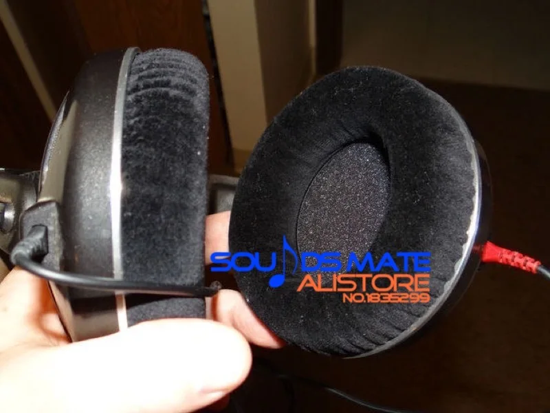 Бархатные велюровые Сменные амбушюры для наушников Sennheiser HD520 HD530 II HD430 HD250 |