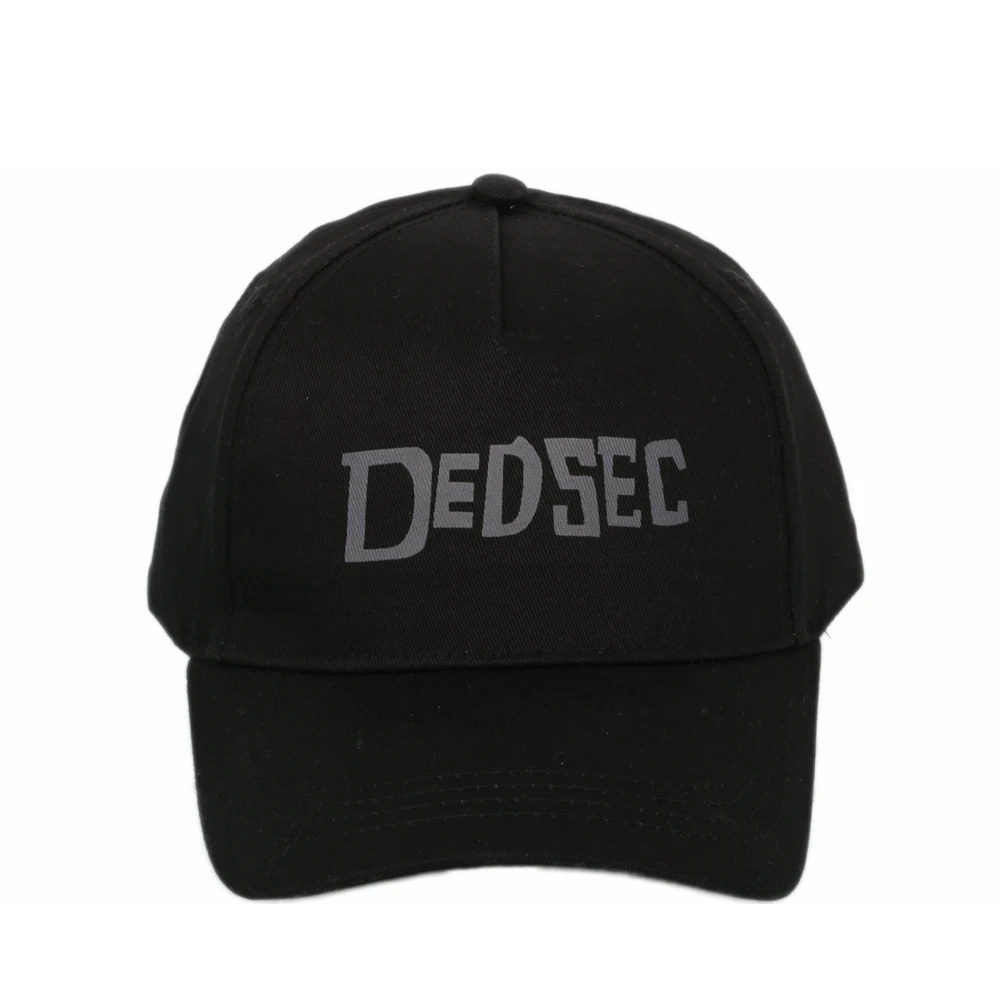 Модные черные шапки Watch Dogs для костюмированной игры косплея стильные бейсболки в