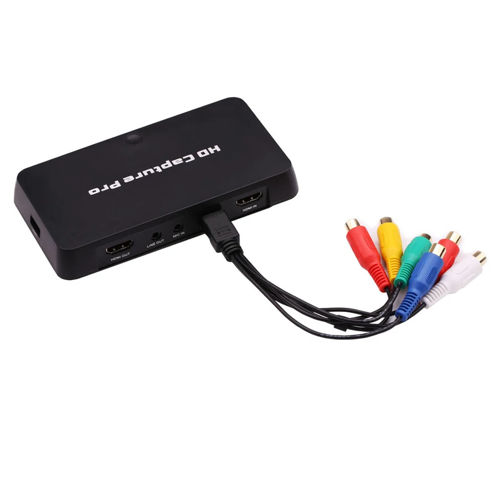 Карта видеозахвата HDMI/Ypbpr воспроизведение входов в реальном времени потоковое