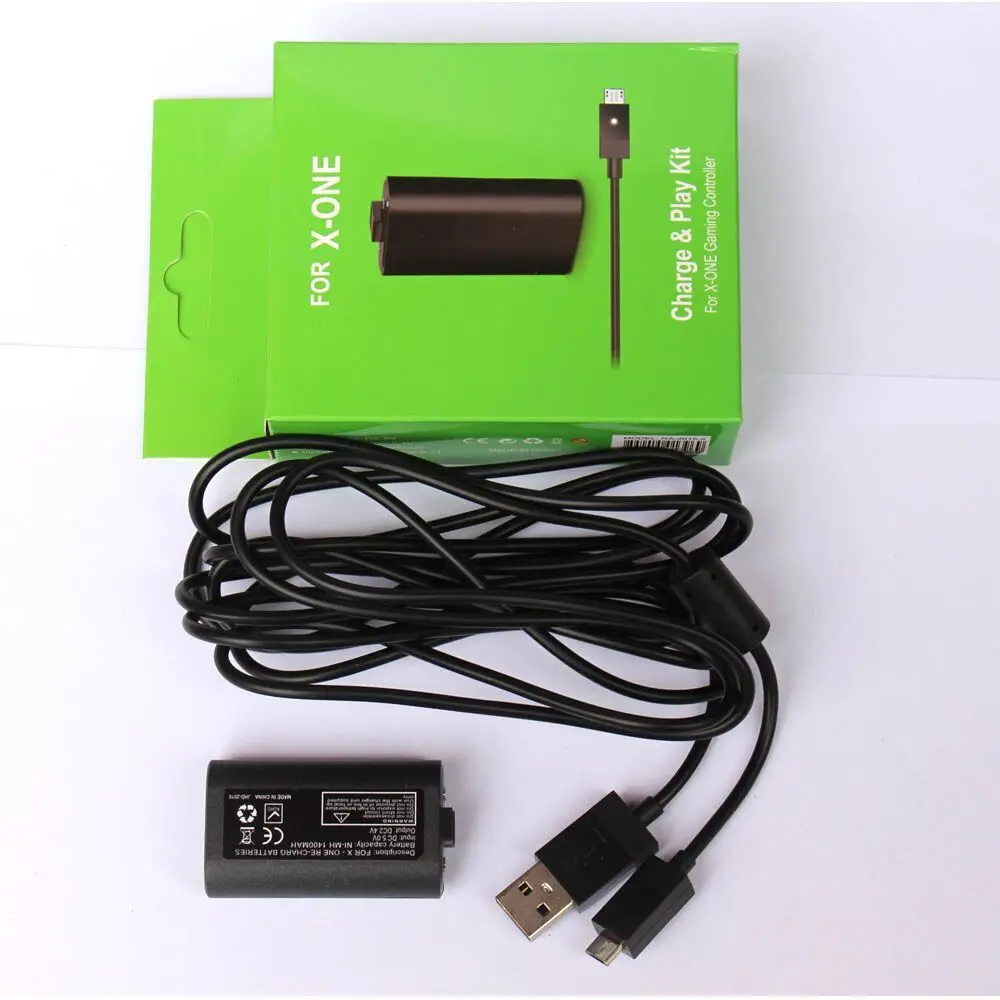 Сменный Аккумуляторный блок для XBOX ONE 4X1400 мАч беспроводной контроллер с usb