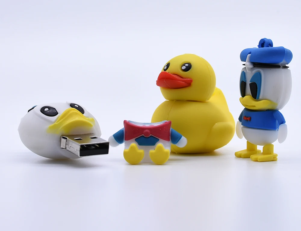 Usb флеш накопитель с изображением милой утки собаки 4 ГБ 8 16 32 64 ГБ|u disk|usb flash drive