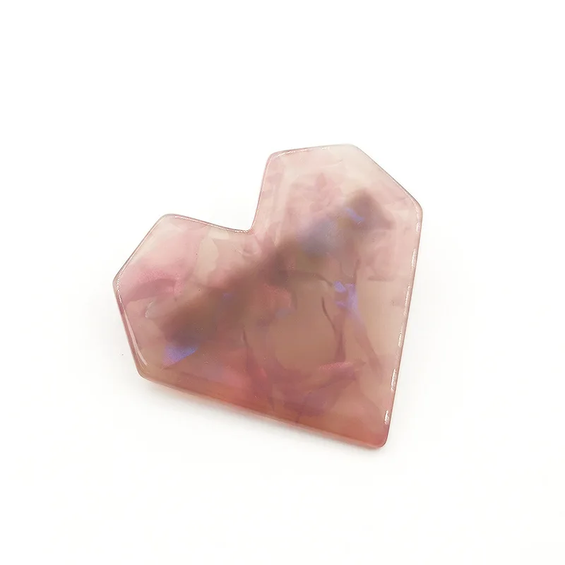 Корейские заколки в форме сердца INS стиль Женские ручной работы шпильки для волос Элегантные женские BB боковые заколки Аксессуары.