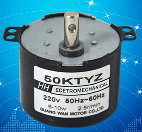 Синхронный электродвигатель переменного тока 50ktyz с постоянным магнитом 220 В 5 10 15