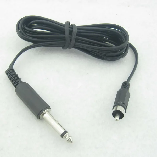 Black Премиум YRYTAT мягкий медный RCA Jack Татуировка Клип шнур питания - Цвет: Black
