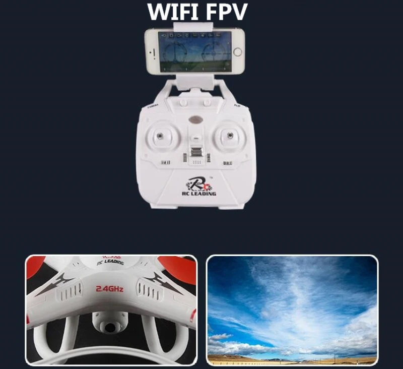 Профессиональный Квадрокоптер с дистанционным управлением RC108 2 4 г 4ch 6axis