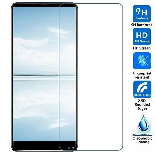 Закаленное стекло 2 5D шт. для Oukitel MIX защитная пленка 9H Взрывозащищенная ЖК-экрана