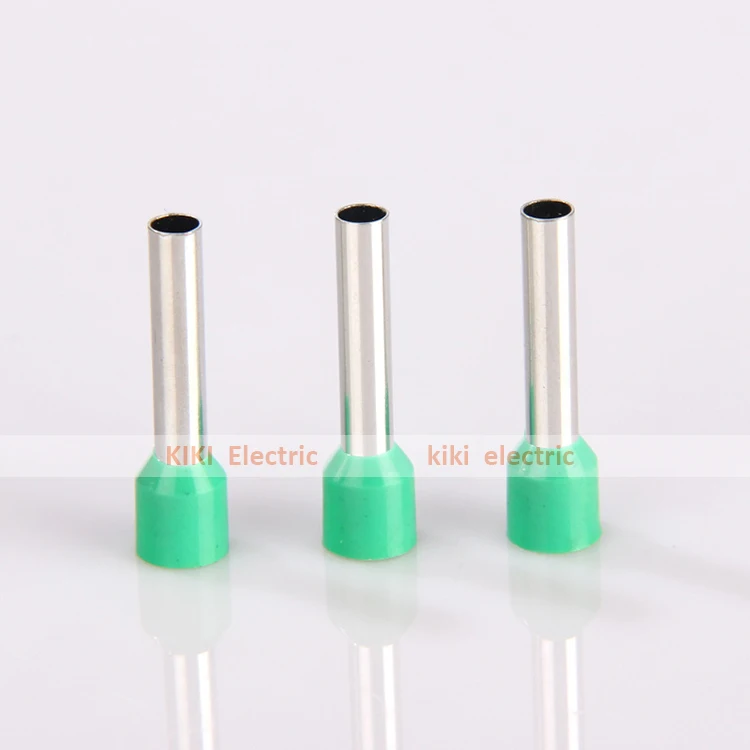 

Milk White/Green tube Pre-insulating Terminal #6AWG 16MM2 Cable crimp terminals GT-JT 12mm pin crimp lugs E16-12