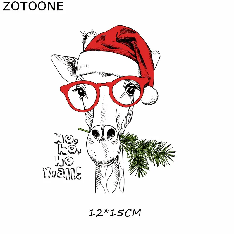 Термотрансферная нашивка ZOTOONE с животными утюжок на одежду Аппликация из бисера