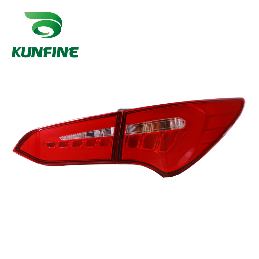 KUNFINE пара Автомобильный задний светильник в сборе для HYUNDAI SANTAFE 2013 2014 2015 2016