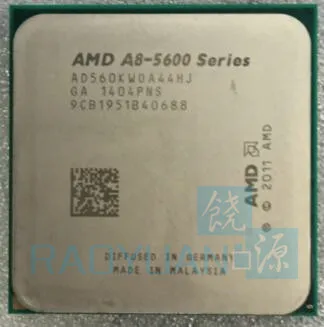 AMD A8 5600K A8 5600 A8-5600K 3,6 ГГц AD560KWOA44HJ 100W процессор HD 7560D 4 ядра разъем FM2
