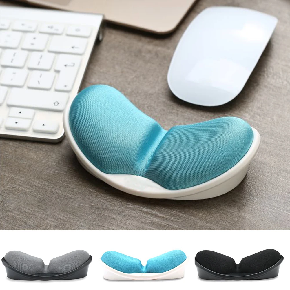 3D подставка для запястья, силикагель, подушка для рук, пена памяти, коврик для мыши, Противоскользящий коврик для мыши, Здоровый Коврик для ПК, компьютера, ноутбука, рабочего стола