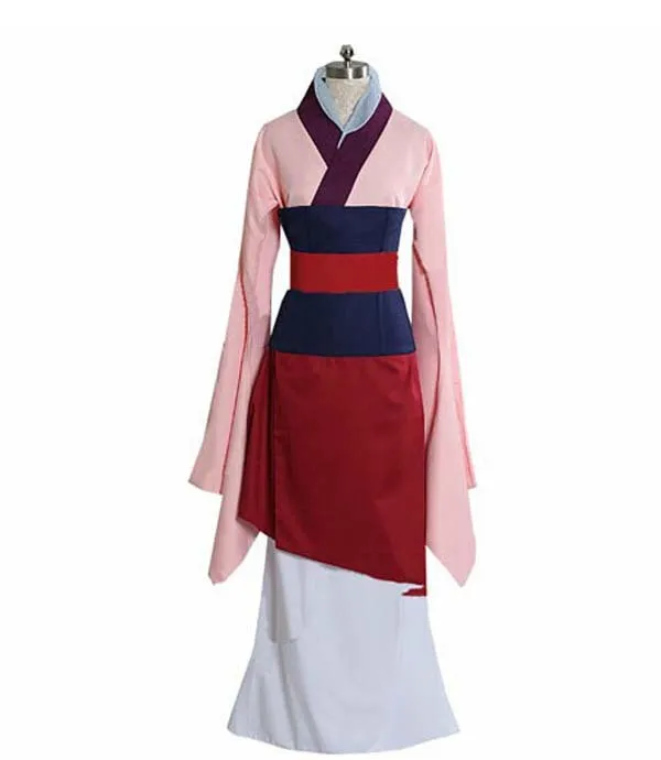 Бесплатная доставка для взрослых женщин фильм Хуа принцесса Мулан платье костюм