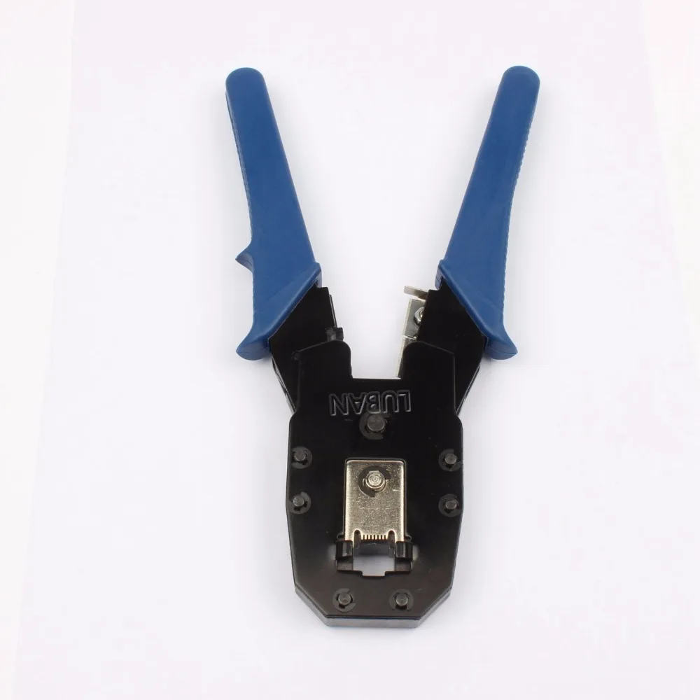 Сеть Ethernet кабельный тестер RJ45 комплект RJ45 щипцы обжимной инструмент удар вниз RJ11 Cat5 Cat6 провода линия детектор 8P8C