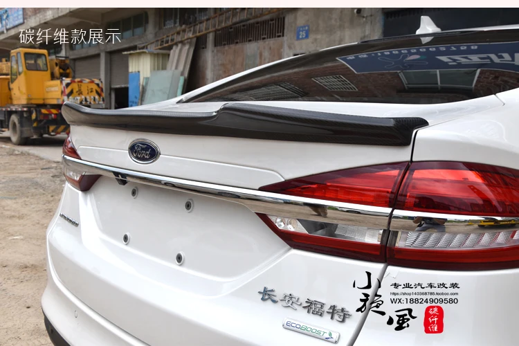 Для Ford Mondeo Fusion 2013-2021 заднее крыло спойлер на крышке багажника Спойлеры крыльев из