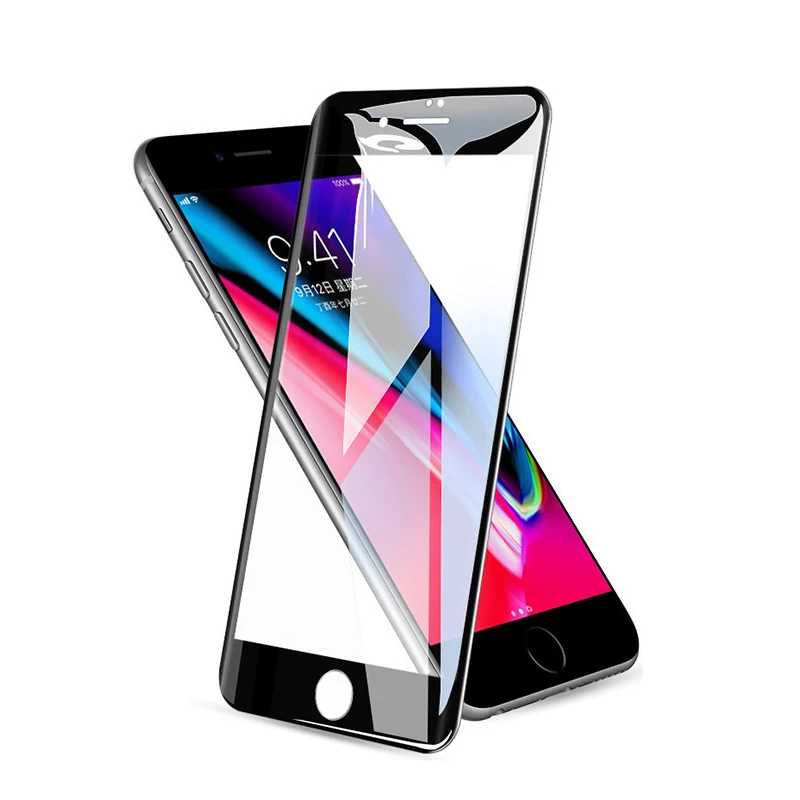 5D Защитное стекло для iPhone 7 Защита экрана iPhone 8 Xr Xs Max закаленное стекло на iPhone X 6 6s 7 8 Plus Xs стекло