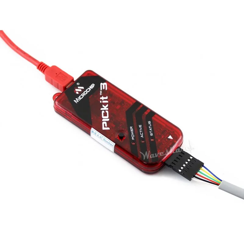 Пос программист оригинальный MPLAB PICkit 3 в цепи PIC отладчик USB для и dsPIC флэш-чипы Kit3 1 8