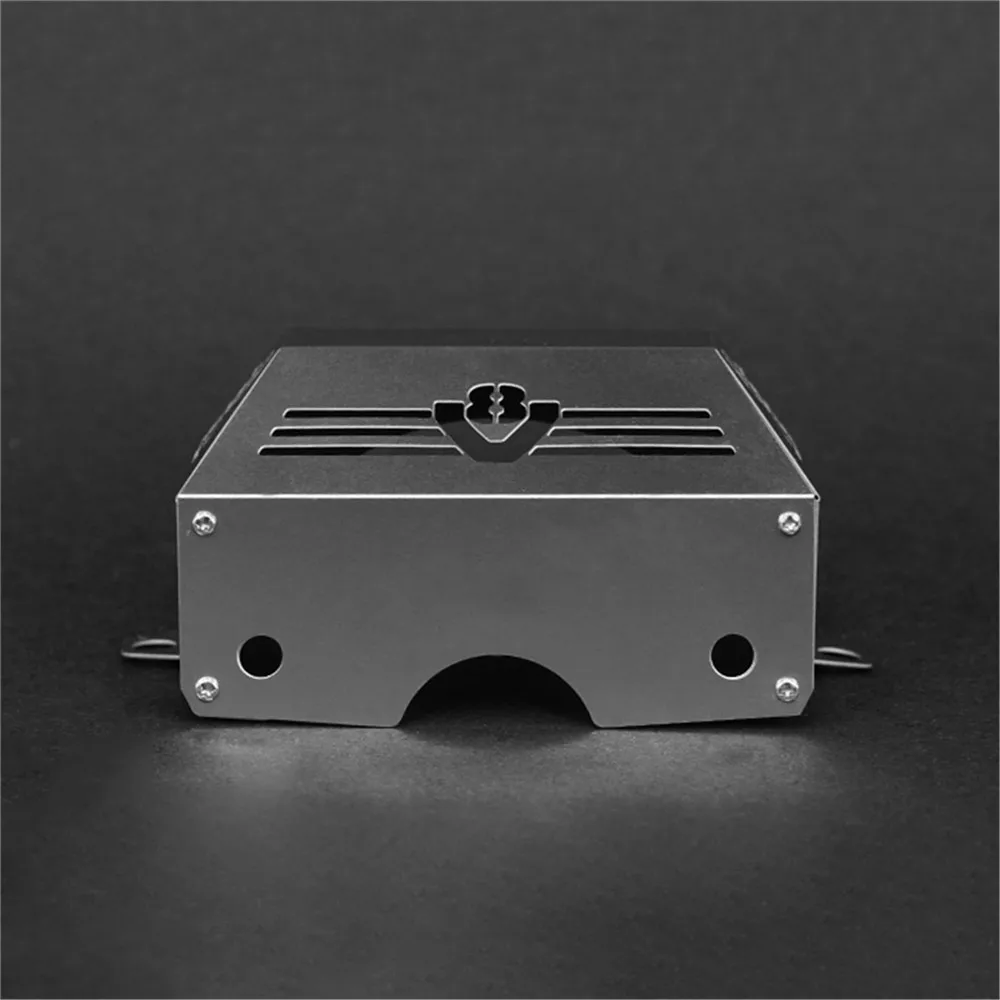 

Upgrade Metal Gearbox Engine Cover for 1/14 RC TAMIYA Scania Tractor Truck DIY Model RC Car Parts Accessories
